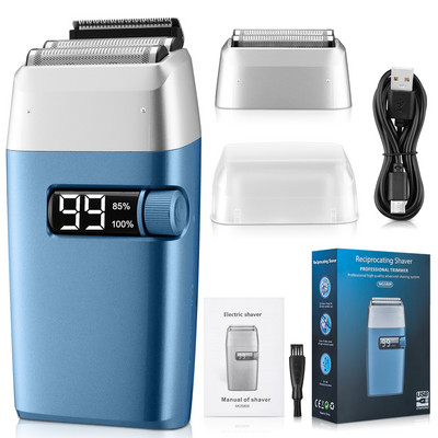 YBLNTEK Mašina za šišanje 2 u 1 Električni aparat za brijanje Muškarci Trimer za šišanje Brijač za bradu Profesionalni klipni stroj za brijanje ćelave glave