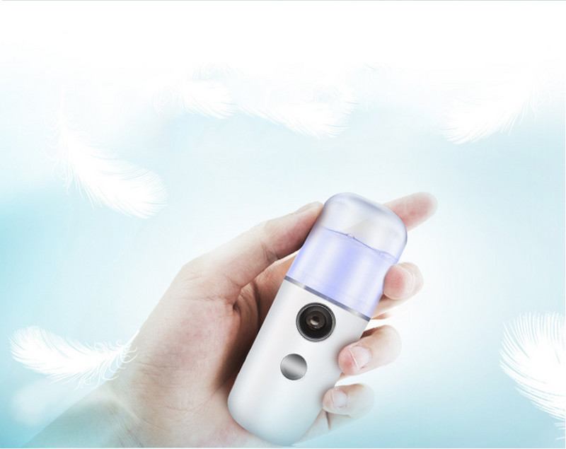 Nano arcpermetező USB porlasztó Arcpároló párásító hidratáló öregedésgátló ránctalanító női szépség bőrápoló eszközök fertőtlenítő