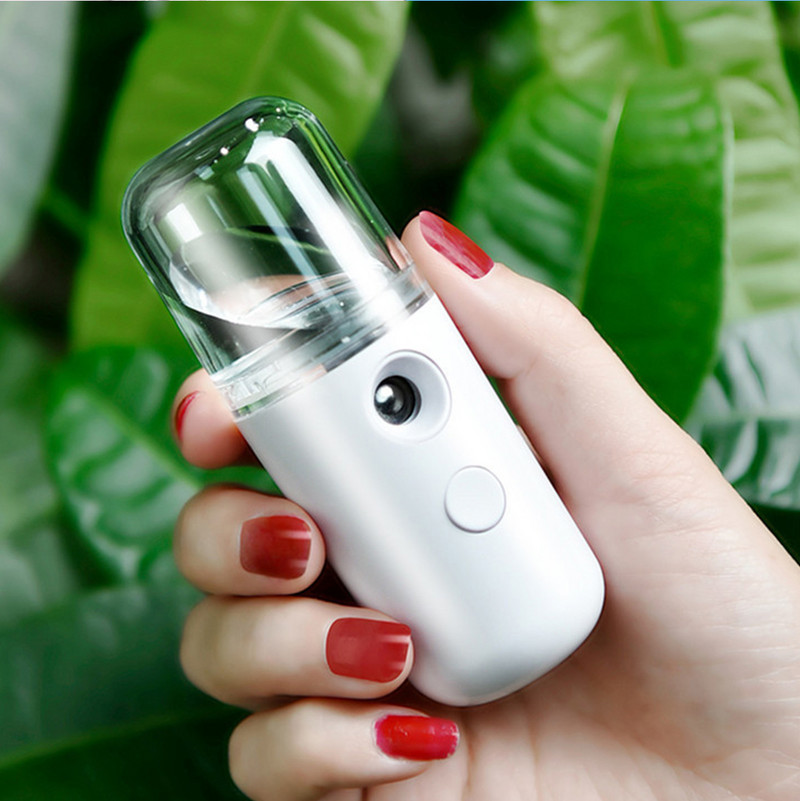 Nano arcpermetező USB porlasztó Arcpároló párásító hidratáló öregedésgátló ránctalanító női szépség bőrápoló eszközök fertőtlenítő