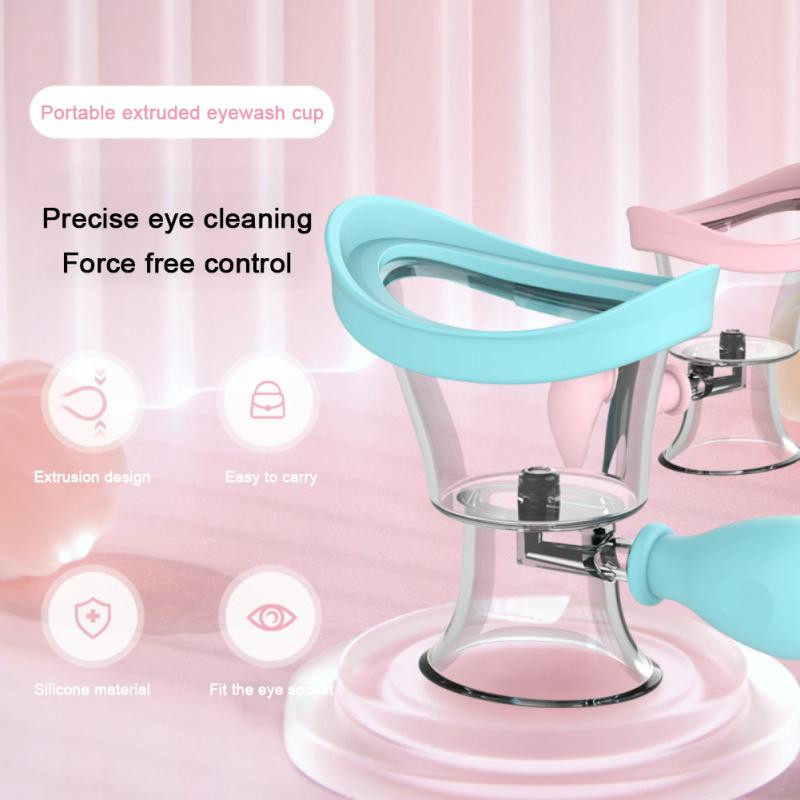 2 KOM Mekane silikonske čašice za ispiranje očiju Sredstvo za čišćenje očiju Čašice za ispiranje koje se mogu ponovo koristiti za kupanje Čašice za ispiranje očiju za studente Novo