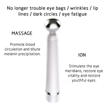Μίνι ηλεκτρικό μασάζ ματιών συσκευή στυλό Dark Circle Facials Vibration Portable Thin Face Magic Stick Αντιγηραντικό μασάζ ρυτίδων