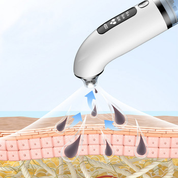 Η πιο πρόσφατη ηλεκτρική σκούπα καθαρισμού πόρων αφαίρεσης μαύρων στιγμάτων Ηλεκτρική μηχανή καθαρισμού προσώπου με μικρές φυσαλίδες USB Επαναφορτιζόμενη συσκευή ομορφιάς
