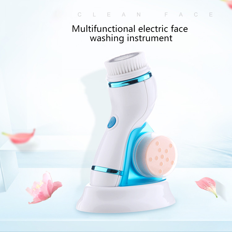 4 az 1-ben elektromos arctisztító kefe Mini arctisztító Mélytisztító hámlasztó pórustisztító görgős masszírozó Mini Beaut