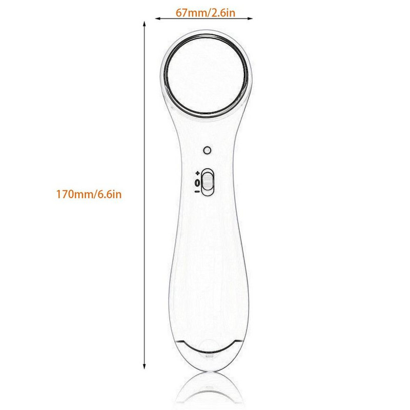 Draagbare Mini Trillingen Iontoforese Instrument Handheld Gezicht ápolóeszköz Huid Verstevigende Gezichtsverzorging Beauty Instrum