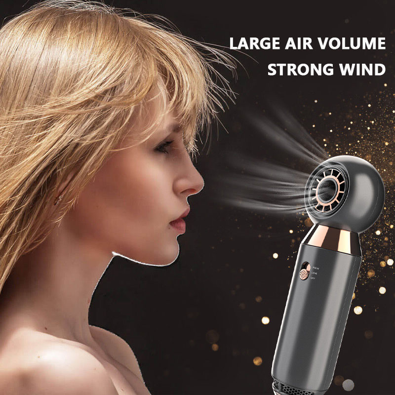 Profesionalno sušilo za kosu 800 W Sušilo za kosu bez listova Sušilo za kosu za brzo sušenje Lagano malo bučno sušilo za kosu