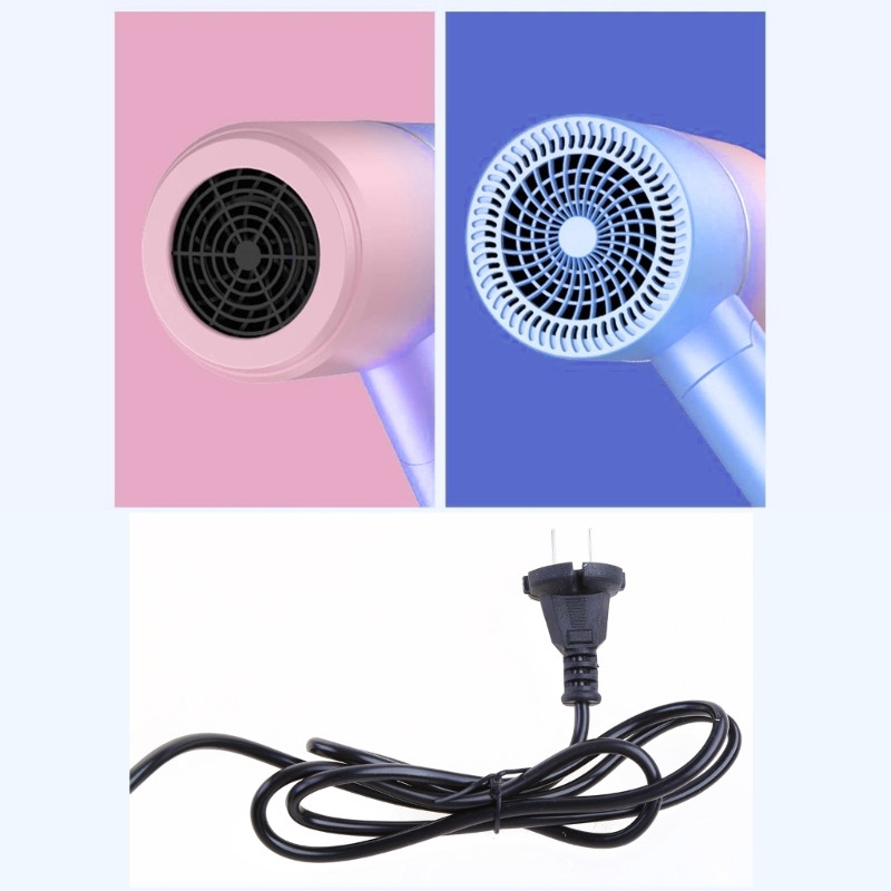 Uscător de păr CHI Ionic Uscător de păr puternic cu vânt cald/rece Uscător de păr pliabil compact de călătorie pentru salon acasă Călătorii Femeie Copii