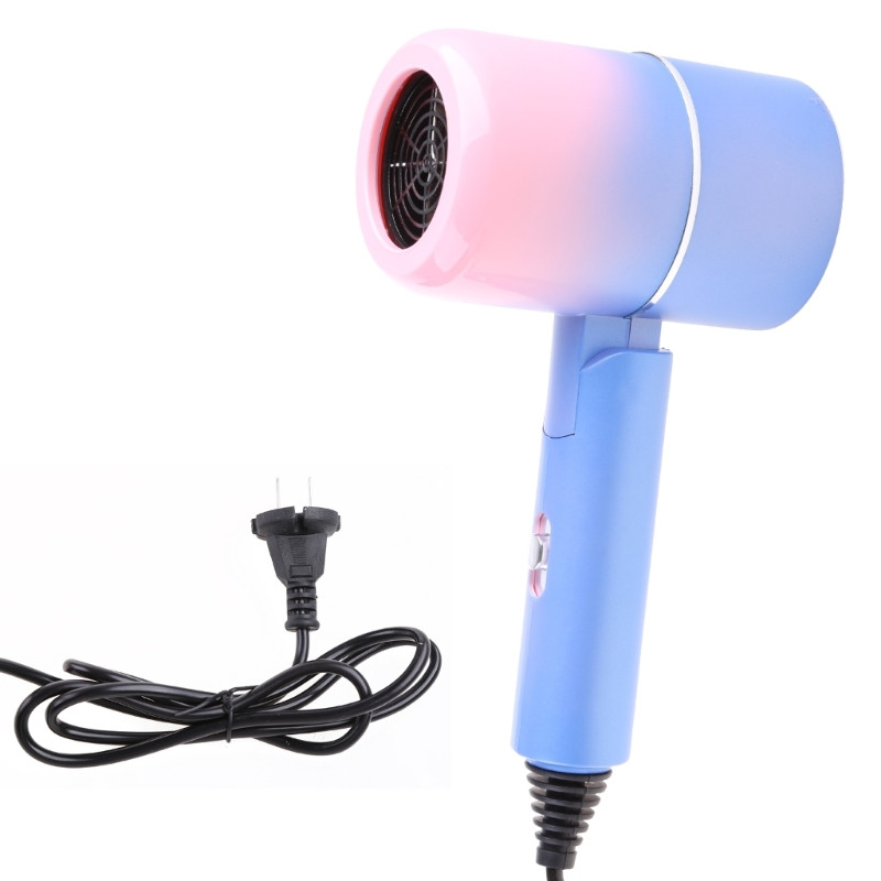 Uscător de păr CHI Ionic Uscător de păr puternic cu vânt cald/rece Uscător de păr pliabil compact de călătorie pentru salon acasă Călătorii Femeie Copii