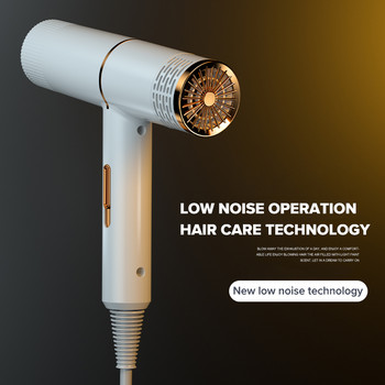 Στεγνωτήρας μαλλιών Πτυσσόμενο μίνι φορητό πιστολάκι Nanoe Water Ion Hair Care Professinal Quick Dry Home Styling Appliance