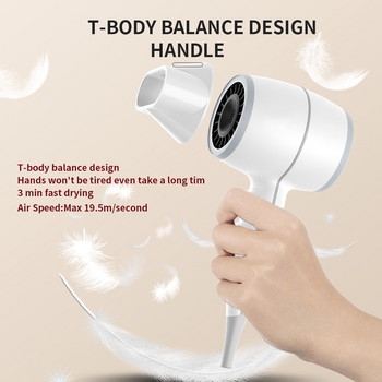 Anion Constant Temperature Professional Hair Dryer 220V-240V 50/60hz 1600W/1800W Air Collecting Infrared