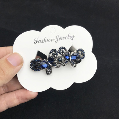 Molan kristalni cvijet proljetna gornja kopča riječna kopča elegantna ženska modna ukosnica za kosu