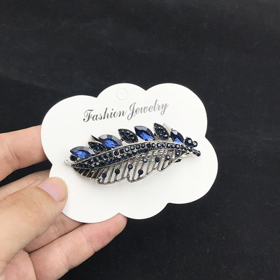 Molan kristalni cvijet proljetna gornja kopča riječna kopča elegantna ženska modna ukosnica za kosu