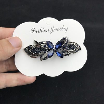 Molan kristalni cvijet proljetna gornja kopča riječna kopča elegantna ženska modna ukosnica za kosu