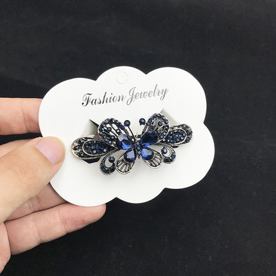 Molan kristalni cvijet proljetna gornja kopča riječna kopča elegantna ženska modna ukosnica za kosu