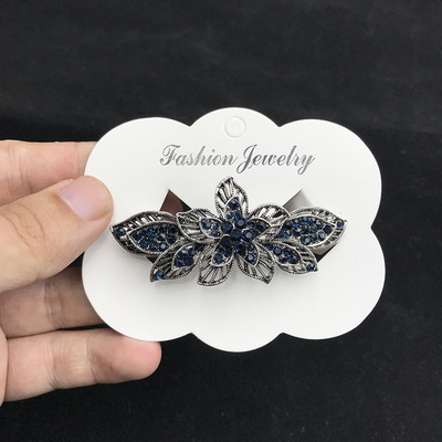 Molan kristalni cvijet proljetna gornja kopča riječna kopča elegantna ženska modna ukosnica za kosu