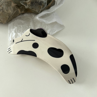 Francuski dijamant u boji Slatka pseća dlaka Kandže Lijepa životinjska plastična kopča za kosu Ukosnica za morskog psa Trendi dodaci za glavu za žene Djevojke