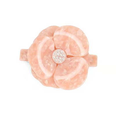 Camellia Ukosnice Acetat Ukosnice za kosu Držači za konjski rep Duck Clip Rhinestones Dodaci za kosu za djevojke Modni nakit