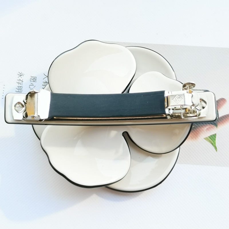 Camellia Ukosnice Acetat Ukosnice za kosu Držači za konjski rep Duck Clip Rhinestones Dodaci za kosu za djevojke Modni nakit