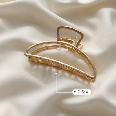 Vintage zlatne boje Geometrijske kopče za kosu Metalna kandža za kosu Križ Kosa za kosu Traka za glavu Ukosnica Račić za kosu Ženski dodaci za kosu Nakit