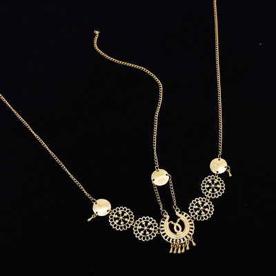 Бохо Етнически вериги за глава на челото Екзотични булчински сватбени аксесоари Лента за глава Украшение за глава Афганистанско индийско племе Femme Бижута за коса Подарък