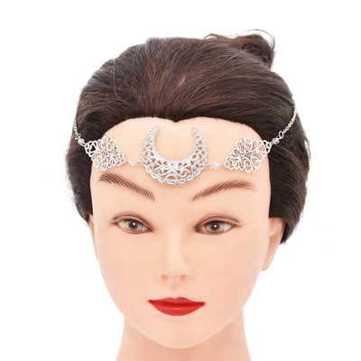 Cigány Török Bohém Fejlánc Indiai Haj Ékszer Törzsi Homlok Tánc Esküvői Haj Kiegészítők Boho Fejpánt Fejdíszek