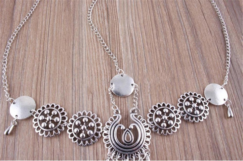 Cigány Török Bohém Fejlánc Indiai Haj Ékszer Törzsi Homlok Tánc Esküvői Haj Kiegészítők Boho Fejpánt Fejdíszek