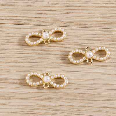 5 bucăți Brelocuri elegante de urs cu animale de cristal pentru realizarea de bijuterii Brelocuri cu flori de stea, lună, pandantive pentru coliere, cercei, accesoriu