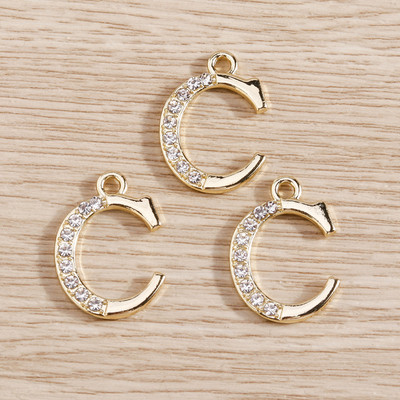 5 bucăți Brelocuri elegante de urs cu animale de cristal pentru realizarea de bijuterii Brelocuri cu flori de stea, lună, pandantive pentru coliere, cercei, accesoriu