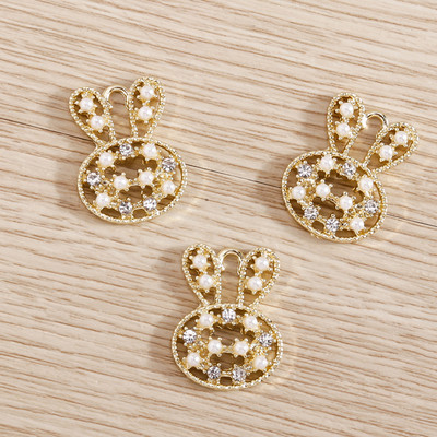 5 bucăți Brelocuri elegante de urs cu animale de cristal pentru realizarea de bijuterii Brelocuri cu flori de stea, lună, pandantive pentru coliere, cercei, accesoriu