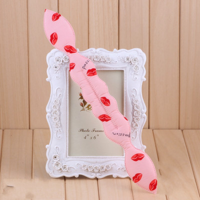 Жени Bunny Ear Sponge Hair Twist Styling Clip Stick Bun Maker Braid Magic Tools Аксесоари Женска лента за коса на точки на цветя