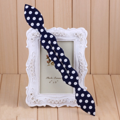 Жени Bunny Ear Sponge Hair Twist Styling Clip Stick Bun Maker Braid Magic Tools Аксесоари Женска лента за коса на точки на цветя