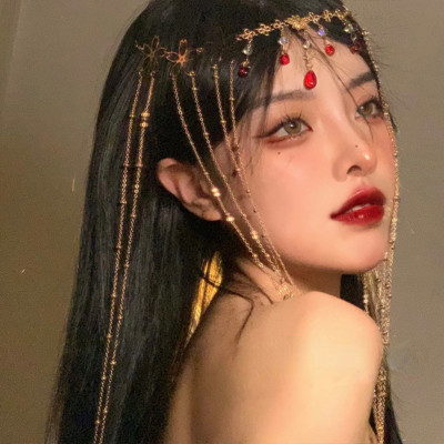 Luksuzno romantično vjenčanje lančić za čelo s resama od kamenčića Sjajni kristalni božićni ukrasi za glavu Svadbeni dodaci Nakit Darovi