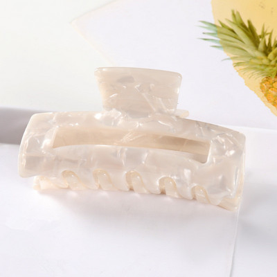 Bilandi 2021, nova kopča za kosu, veliki geometrijski šuplji kvadrat, leopard acetatna kopča za kosu za žene, dodaci za kosu