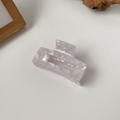 Bilandi 2021, nova kopča za kosu, veliki geometrijski šuplji kvadrat, leopard acetatna kopča za kosu za žene, dodaci za kosu