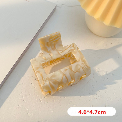 Bilandi 2021, nova kopča za kosu, veliki geometrijski šuplji kvadrat, leopard acetatna kopča za kosu za žene, dodaci za kosu