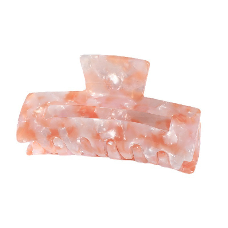 Bilandi 2021, nova kopča za kosu, veliki geometrijski šuplji kvadrat, leopard acetatna kopča za kosu za žene, dodaci za kosu