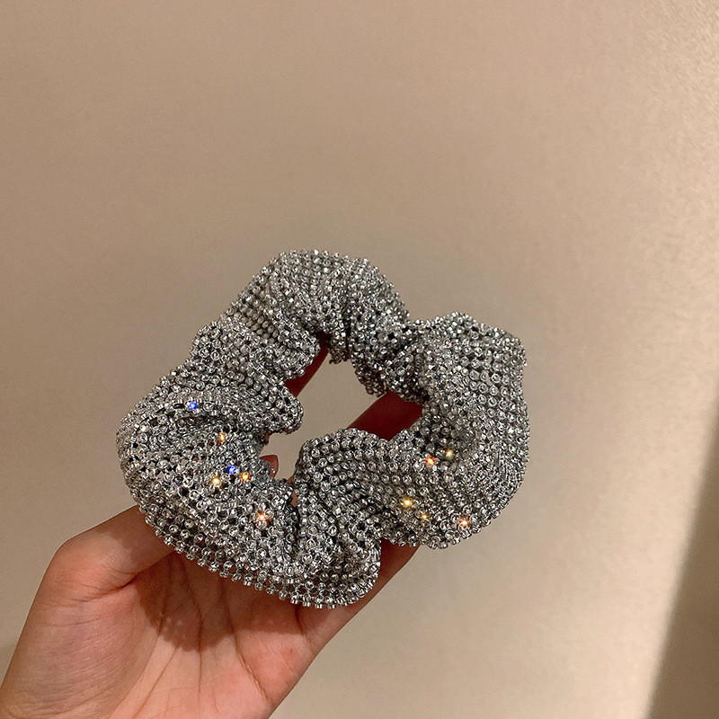 Bilandi Najzgodnija žena Djevojke Modne kravate Pokrivala za glavu Sjajni prsten od užeta Elastična traka za kosu Držač za rep Dodaci za kosu