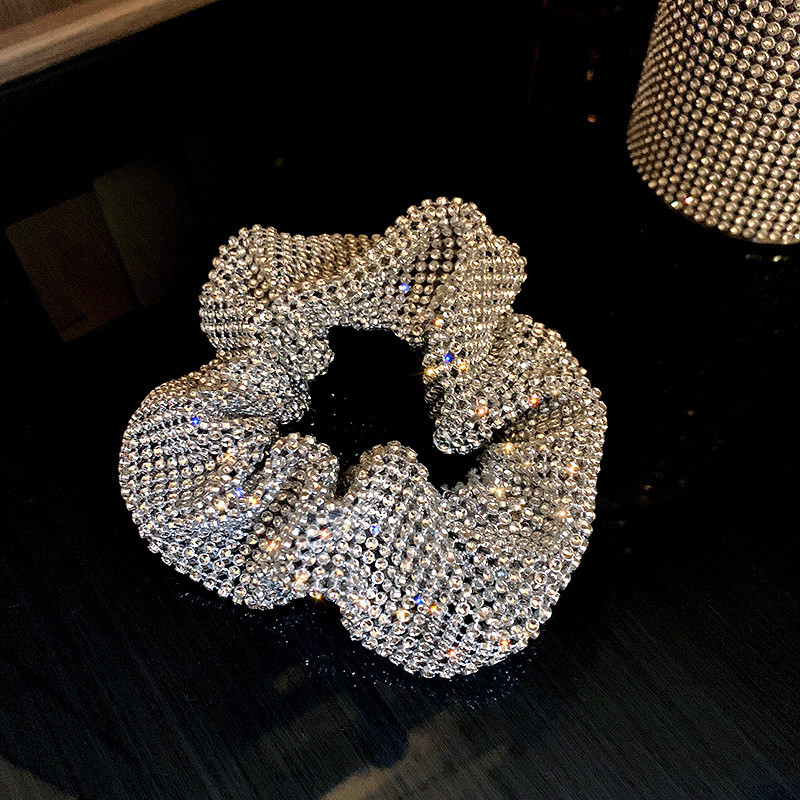 Bilandi Najzgodnija žena Djevojke Modne kravate Pokrivala za glavu Sjajni prsten od užeta Elastična traka za kosu Držač za rep Dodaci za kosu