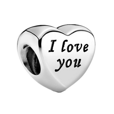 Crystal Gėlės Žvaigždės Lapų Širdelės „Pasidaryk pats“ karoliukai tinka originalioms žavesio apyrankėms moterims vakarėliams papuošalai