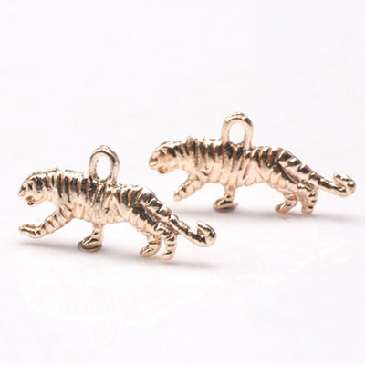 Olingart 22mm 24kom/lot Tigar Charms Privjesak za DIY izradu nakita Ručno izrađena narukvica Ogrlica Privjesak za ključeve Dodaci