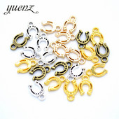YuenZ 30db Antik ezüstözött pata Charms Medál: DIY karkötő nyaklánchoz 11*8mm D9319