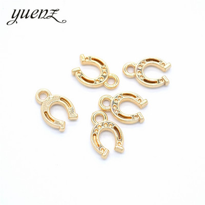 YuenZ 30db Antik ezüstözött pata Charms Medál: DIY karkötő nyaklánchoz 11*8mm D9319