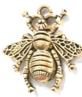 100/25/35db Charms bee Antik bronz Cink ötvözet Fit karkötő barkács fém ékszer Findings 8206