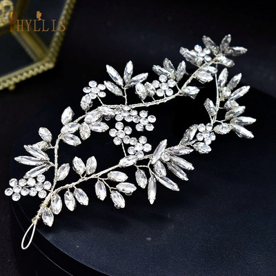 A33 Biserni češalj za vjenčanje Nakit za glavu Mladenkine Štipaljke za kosu Cvjetni ukras za glavu Kristalne ženske tijare Vjenčani dodaci za kosu sa kamenčićima