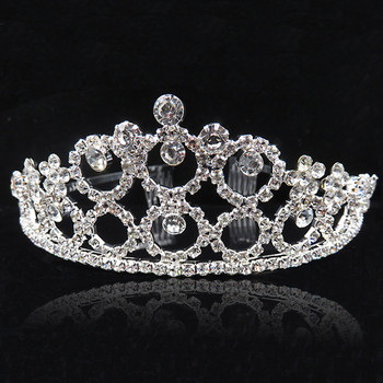 Hot Fashion Bridal Tiara & Crown Luxury Princess Wedding Party Κοσμήματα για τα μαλλιά Γυναικεία Κορίτσι Heart Crystal Prom Headband Χονδρική