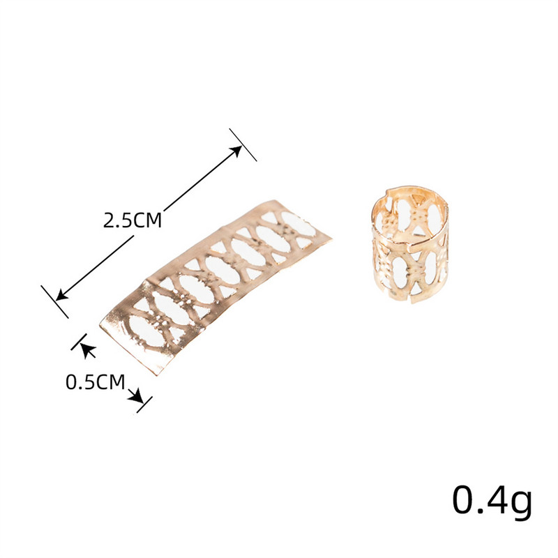 20/50db Hiphop afrikai fonat spirál hajtű női lányoknak raszta hajgyűrűk gyöngyök kapcsok fonatok Kiegészítők Gyöngy ékszerek