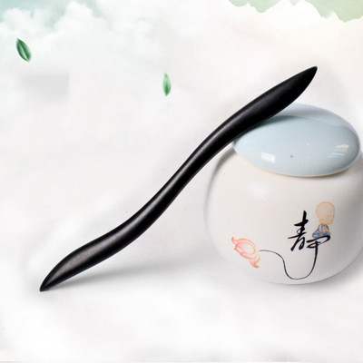 Nove drevne kineske ukosnice Štapići Rezbarenje Blackwood Jednostavan korak Shake Vintage Hanfu haljina Drvene vilice za kosu Stege Dodaci