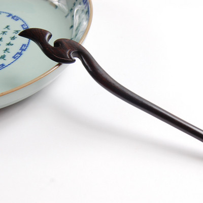 Nove drevne kineske ukosnice Štapići Rezbarenje Blackwood Jednostavan korak Shake Vintage Hanfu haljina Drvene vilice za kosu Stege Dodaci