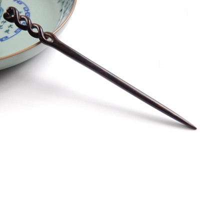 Nove drevne kineske ukosnice Štapići Rezbarenje Blackwood Jednostavan korak Shake Vintage Hanfu haljina Drvene vilice za kosu Stege Dodaci