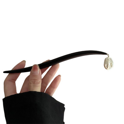 Nove drevne kineske ukosnice Štapići Rezbarenje Blackwood Jednostavan korak Shake Vintage Hanfu haljina Drvene vilice za kosu Stege Dodaci