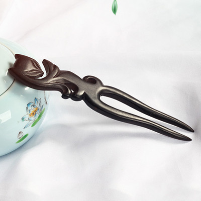 Nove drevne kineske ukosnice Štapići Rezbarenje Blackwood Jednostavan korak Shake Vintage Hanfu haljina Drvene vilice za kosu Stege Dodaci